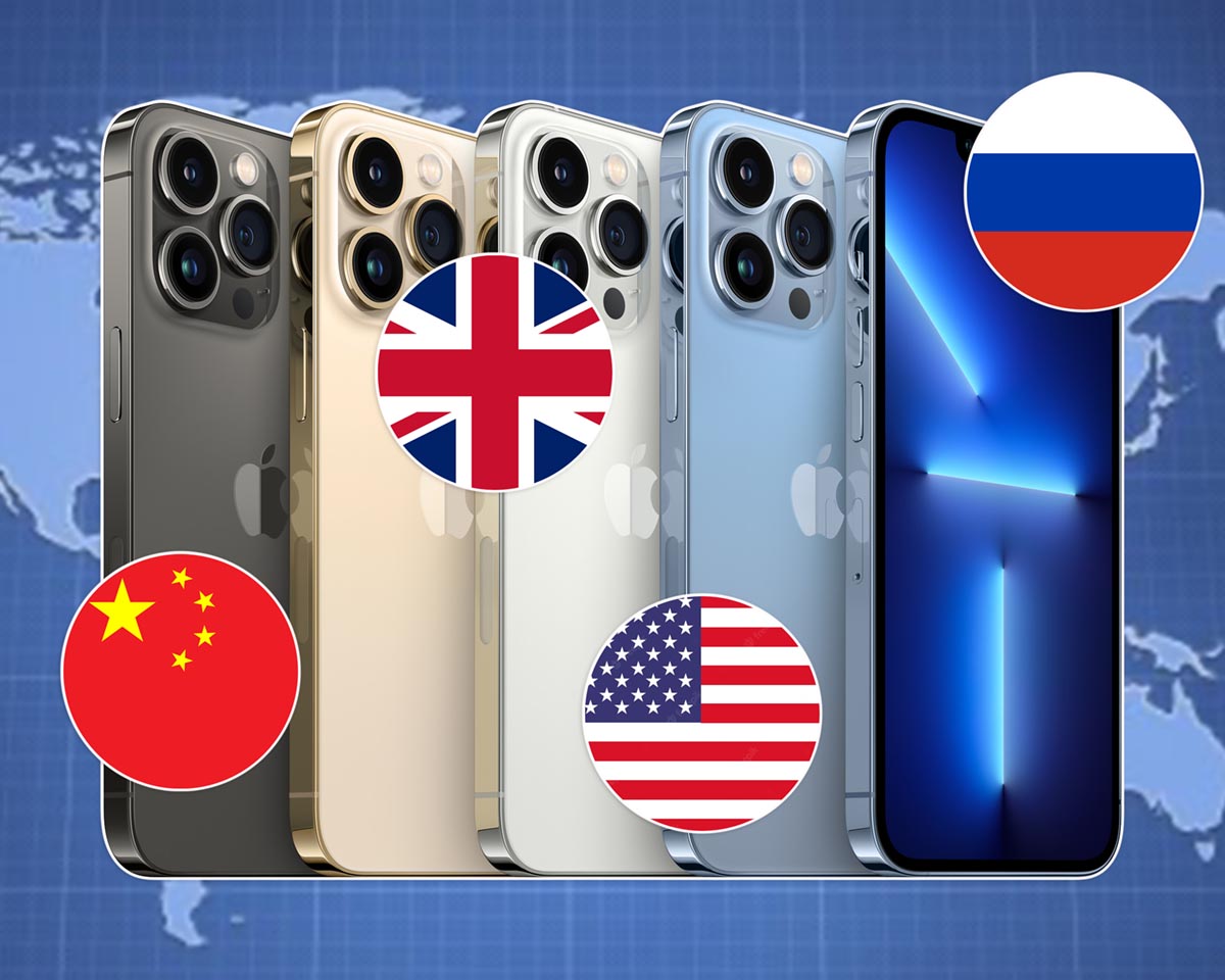 Чем отличаются модели iPhone из разных стран. Параллельный импорт привозит именно такие