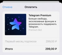 Стоимость Telegram Premium упала до 299 рублей в месяц