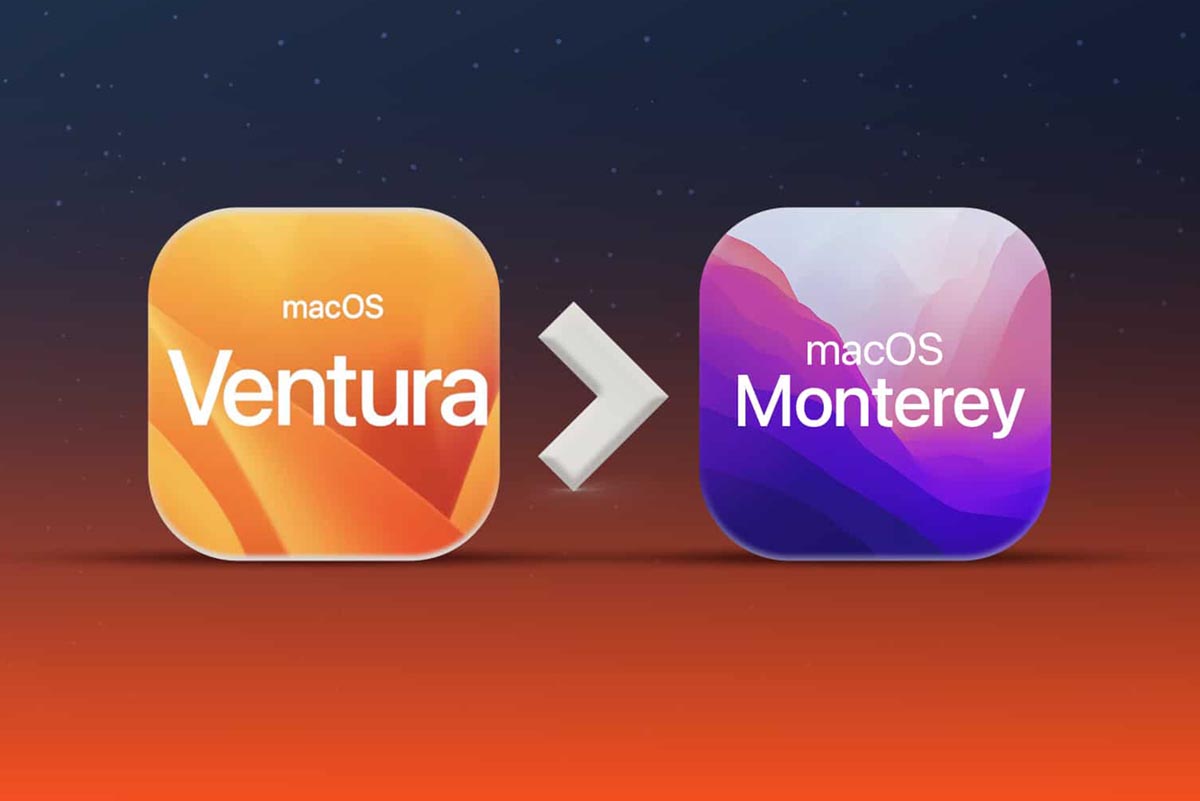 Как сделать даунгрейд с macOS Ventura до macOS Monterey. Вот 3 доступных способа