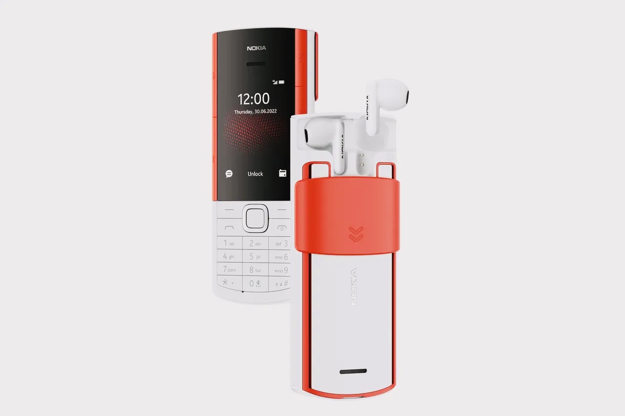 Представлен телефон Nokia 5710 XpressAudio со встроенными наушниками и зарядкой для них