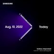 Samsung приглашает на презентацию новых гибких смартфонов 10 августа