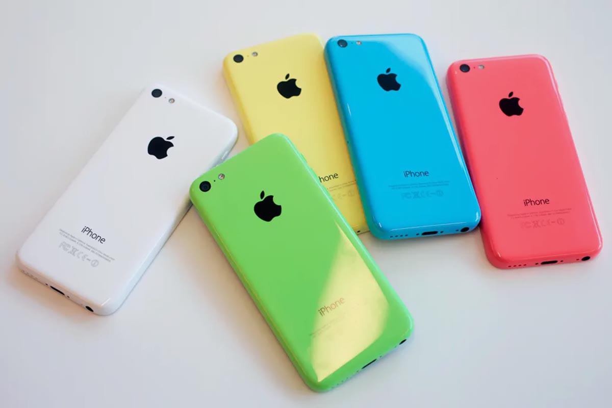 Айфон 5c цвета