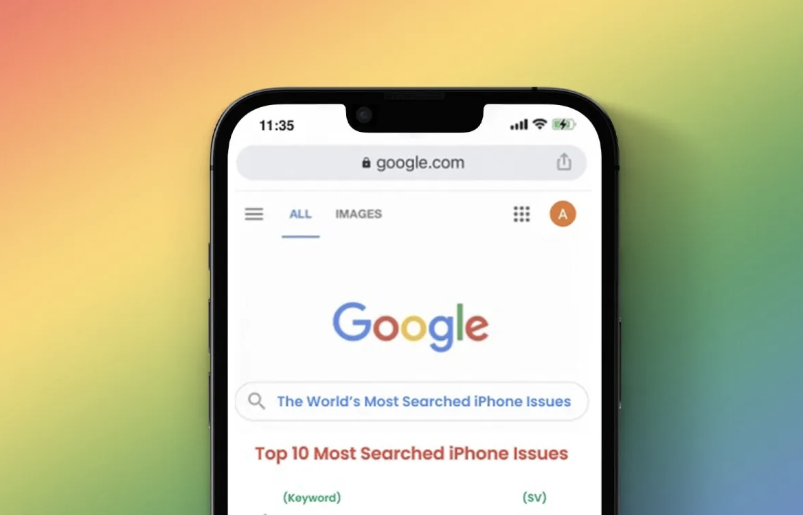 Названы 10 самых частых проблем iPhone, которые ищут в Google