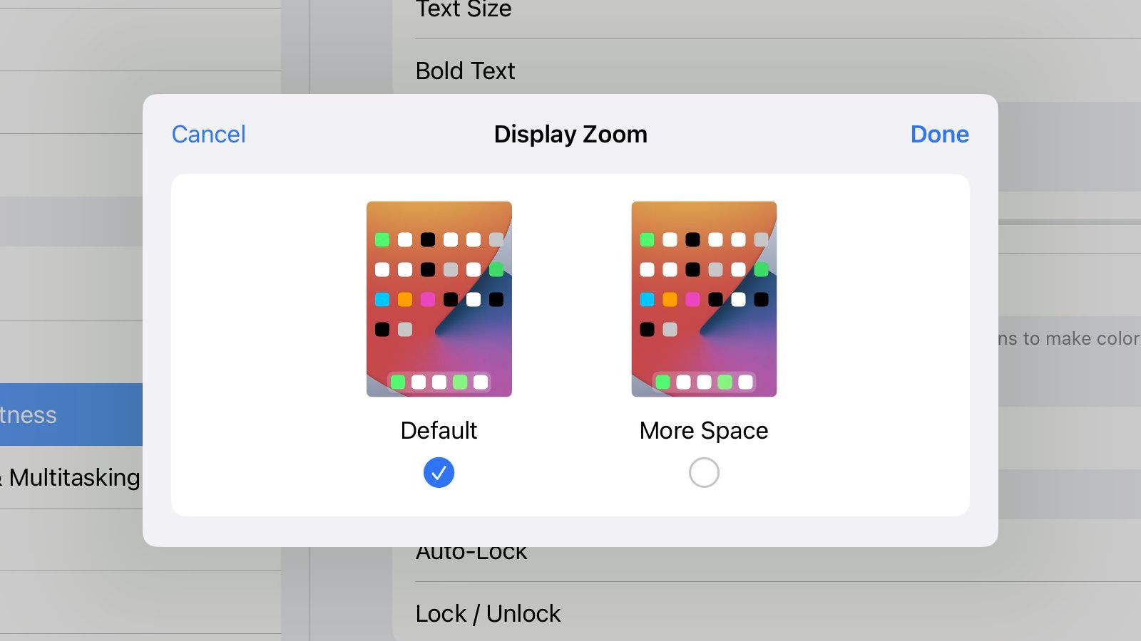 В iPadOS 16 теперь можно увеличить пространство между иконками в 11-дюймовом iPad Pro