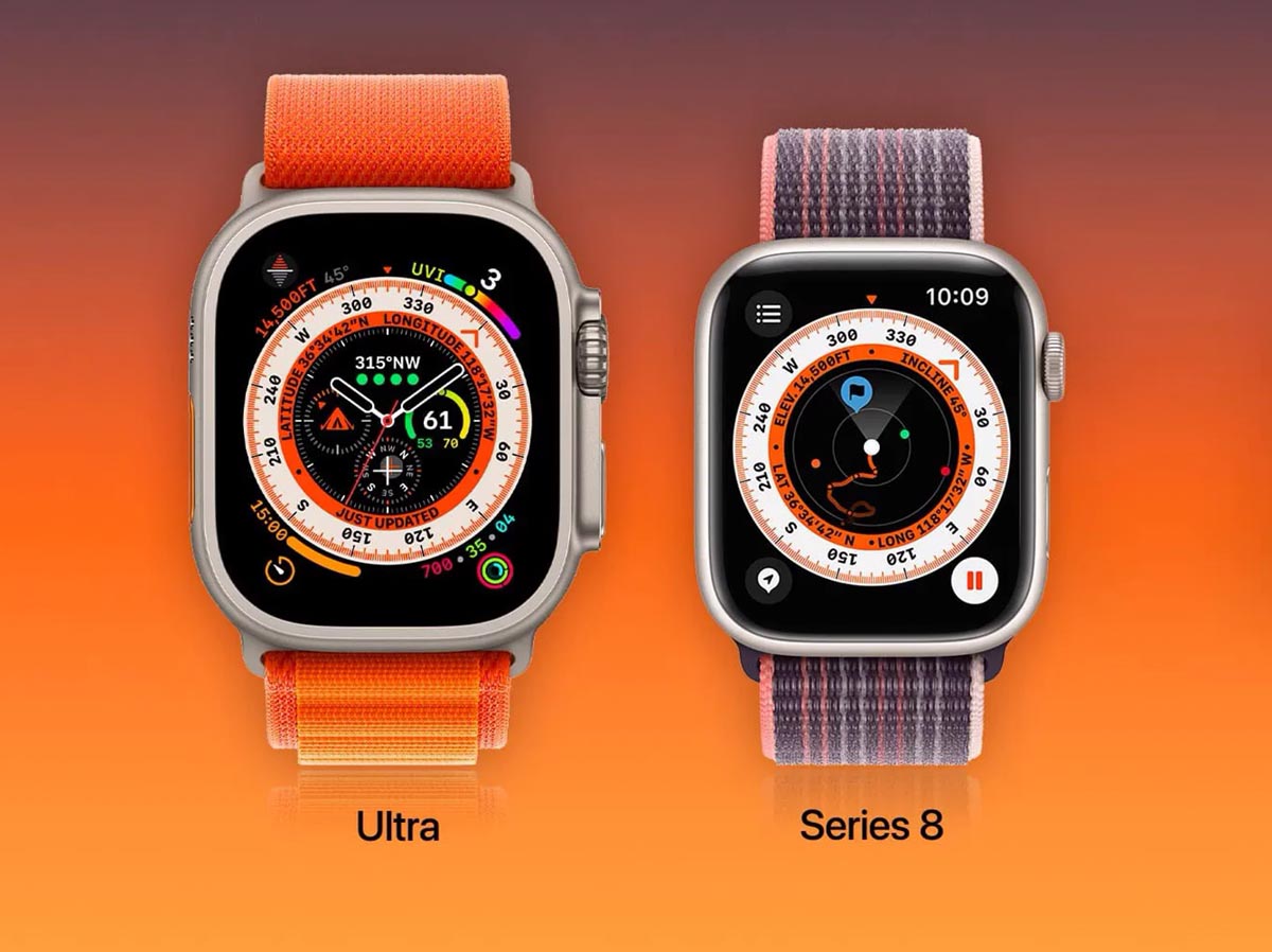 Чем отличаются Apple Watch Ultra и Apple Watch Series 8. Есть ли смысл платить в 2 раза больше