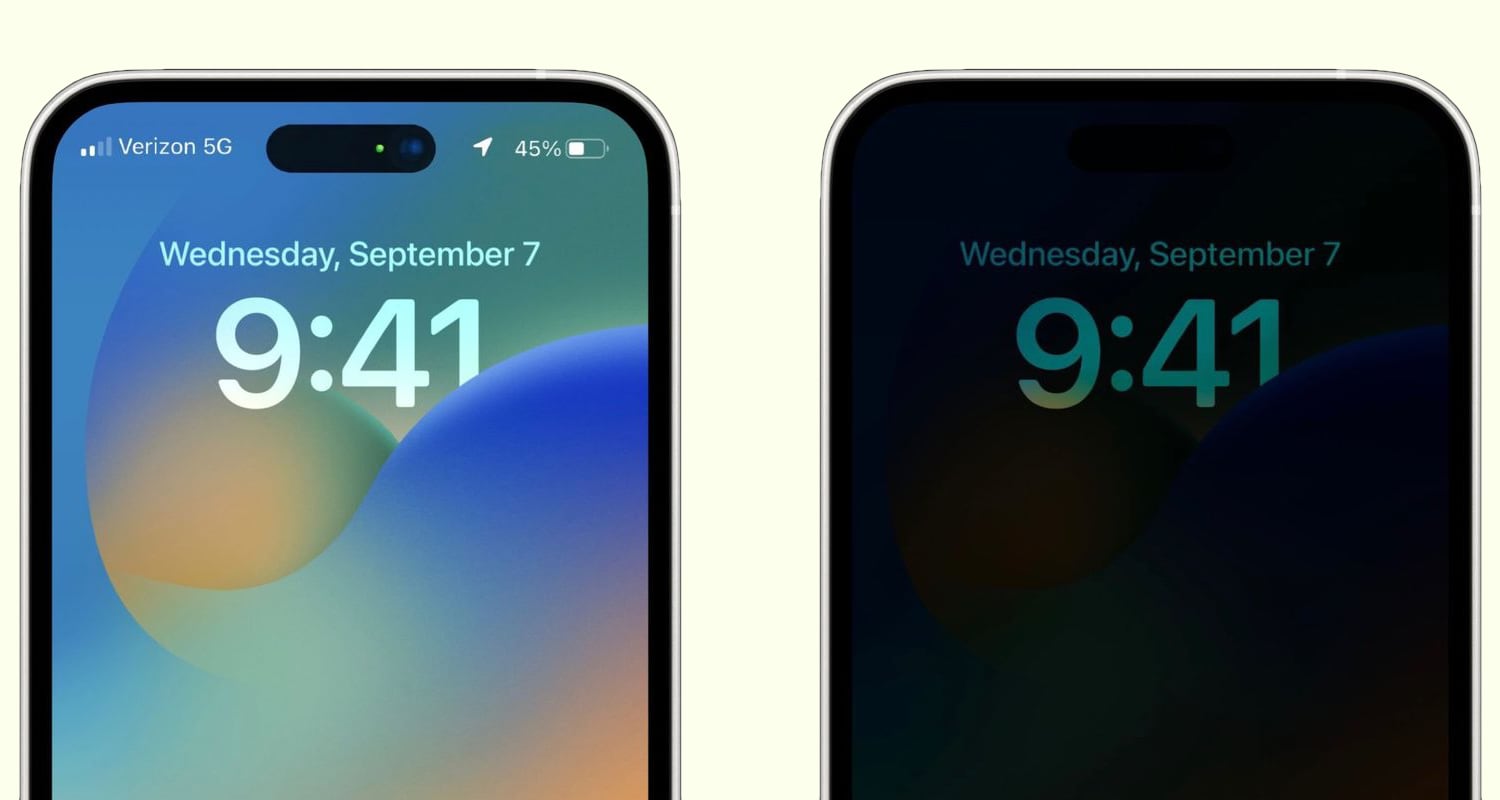 How Always On Display Will Work In IPhone 14 Pro Gadgetonus How Always On Display Will Work In IPhone 14 Pro Gadgetonus