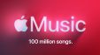 Каталог Apple Music преодолел отметку в 100 миллионов песен