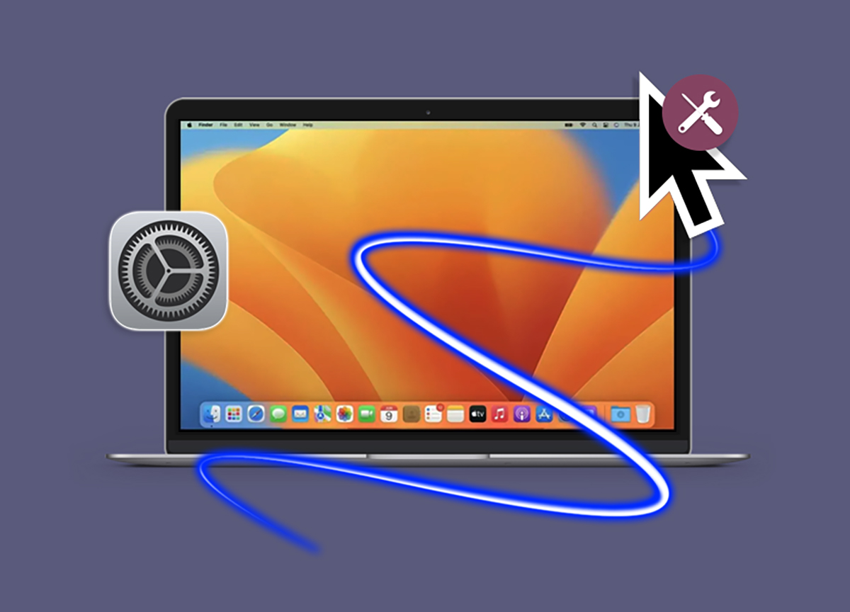 Как в macOS Ventura изменить скорость перемещения курсора