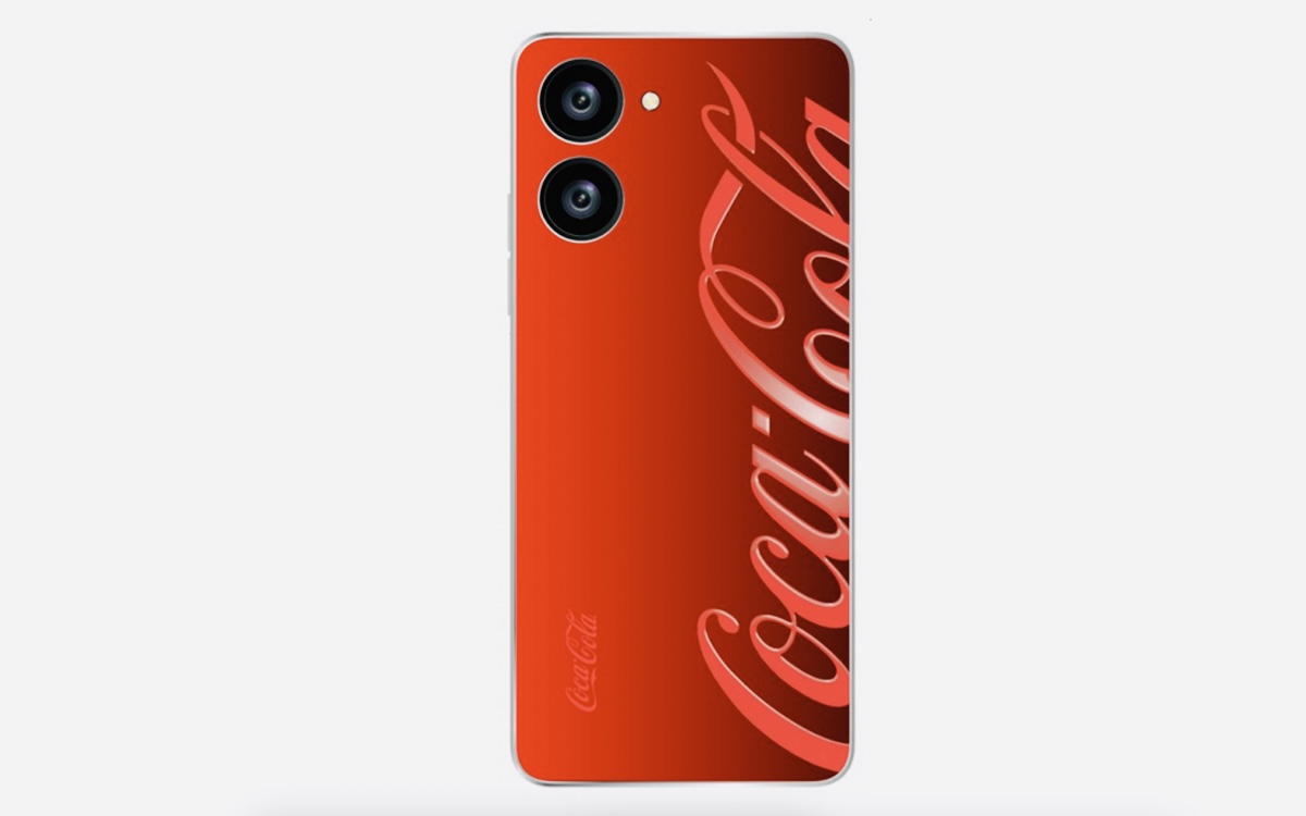 Первый в истории фирменный смартфон Coca-Cola показали на фото