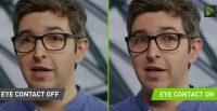 Приложение Nvidia Broadcast для стримеров научилось изменять взгляд с помощью дипфейка, чтобы глаза смотрели на зрителя