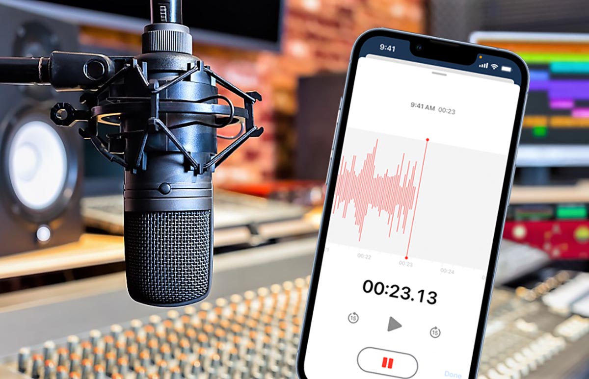 Как на iPhone записать звук студийного качества. Нейросети помогут