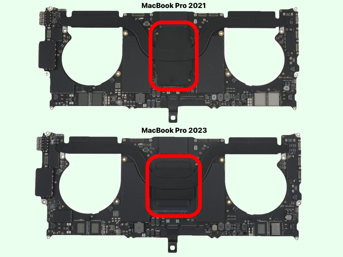 Apple уменьшила радиатор в новых MacBook Pro из-за проблем с поставками комплектующих