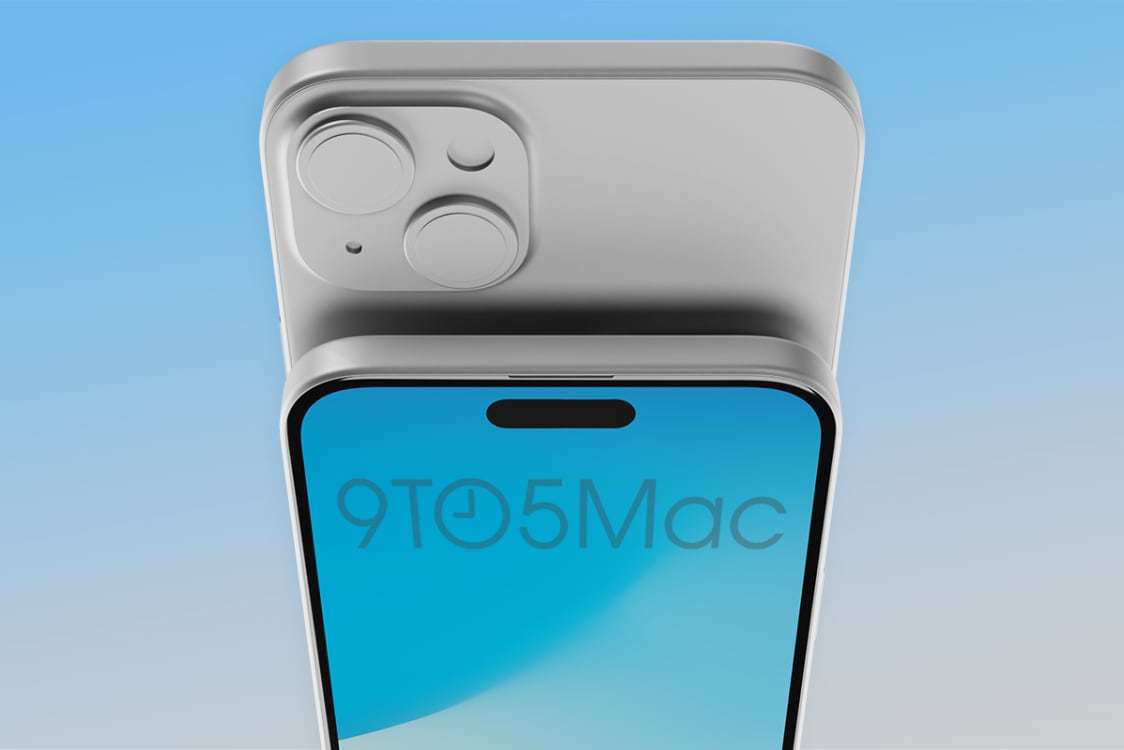 Появились первые рендеры iPhone 15 Plus с Dynamic Island и тонкими рамками экрана