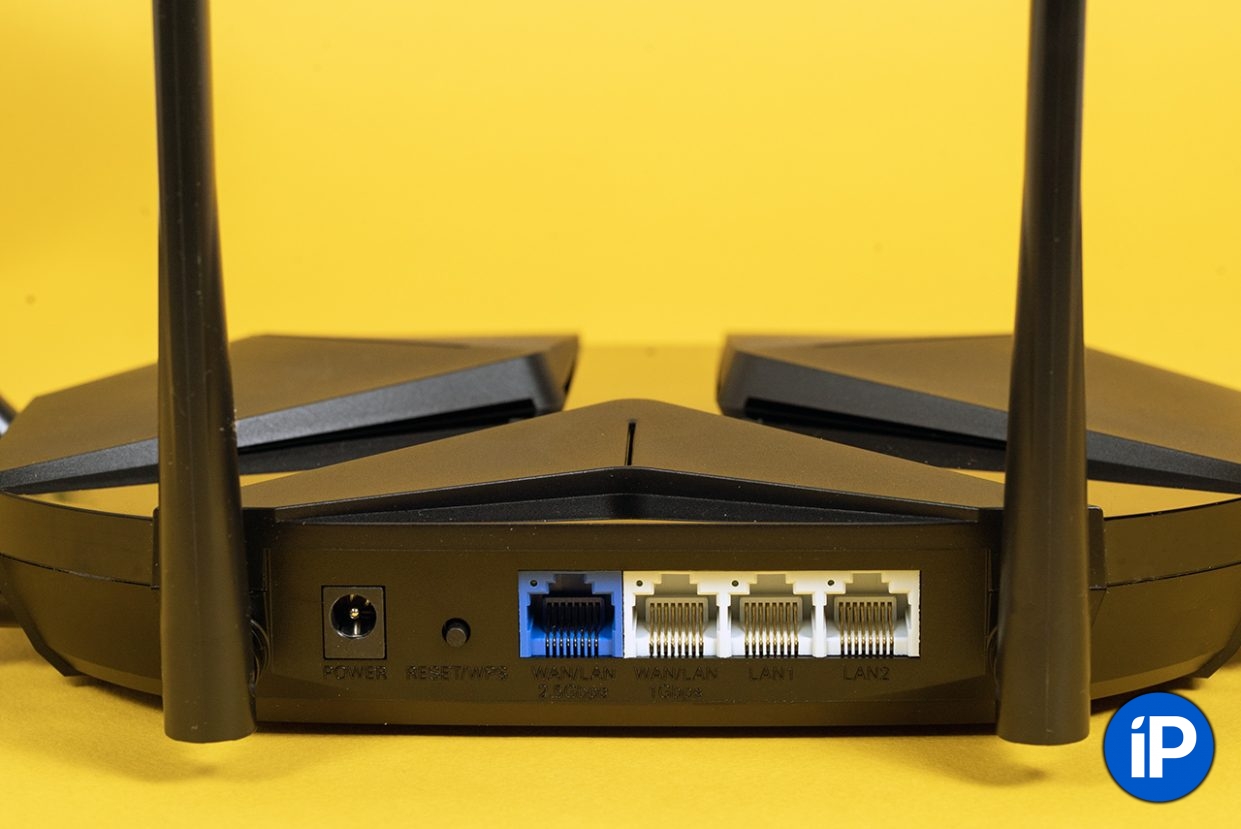 I installed a dualband Mercusys MR90X router with WiFi 6, and the