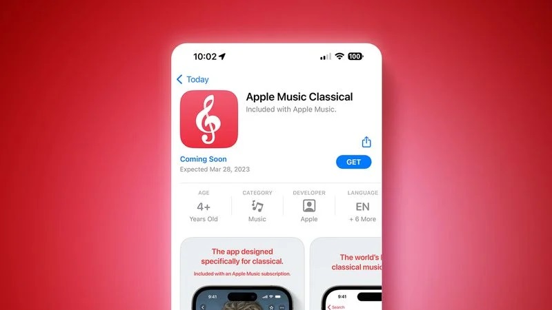 Apple выпустила приложение и сервис Apple Music Classical, но пока его нельзя скачать