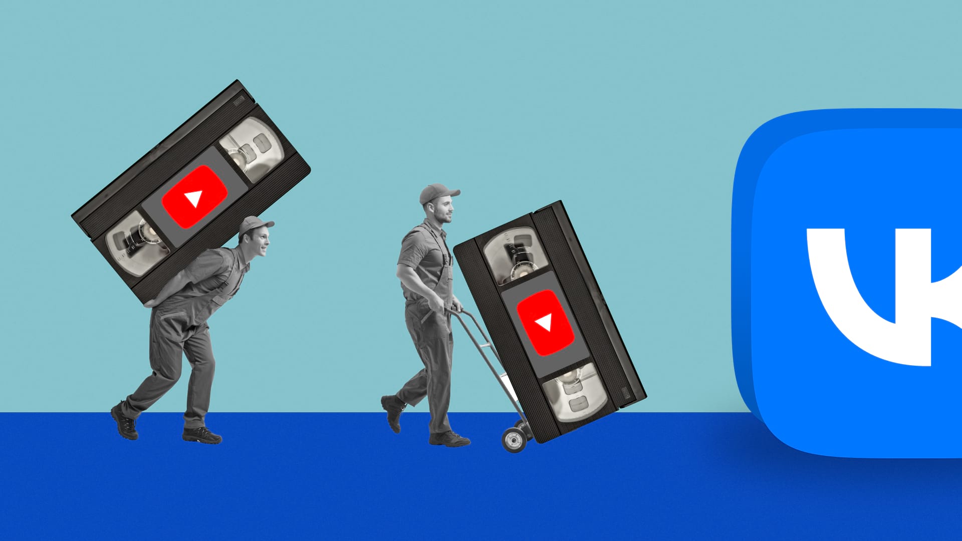 VK está preparando seu próprio serviço CDN e caçando blogueiros caso o YouTube caia