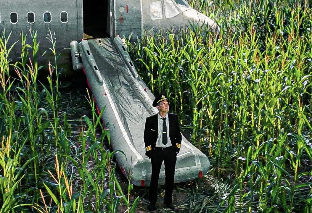 Посмотрел российский фильм «На солнце, вдоль рядов кукурузы» про падение самолета в 2019 году. Как воды попил