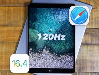 Как на iPad Pro включить поддержку частоты кадров 120 Гц для Safari