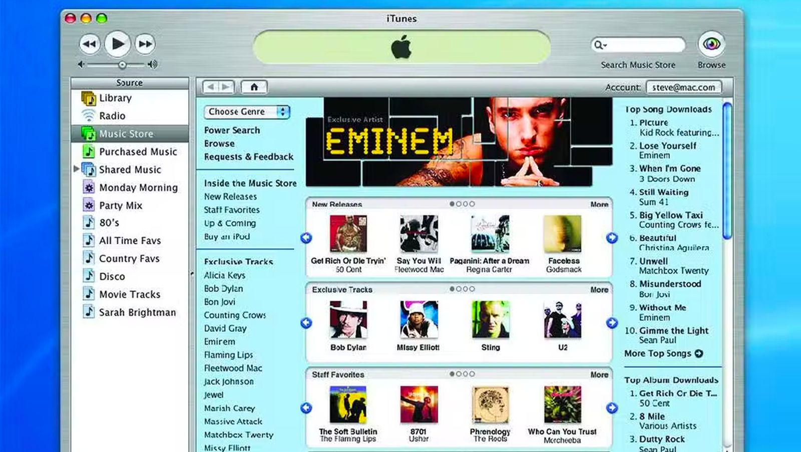 20 лет назад Apple запустила iTunes Store
