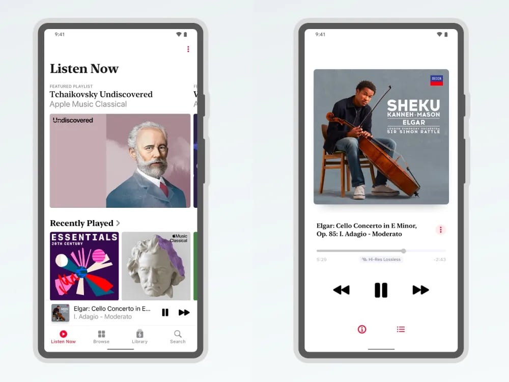 Приложение Apple Music Classical с классической музыкой вышло на Android