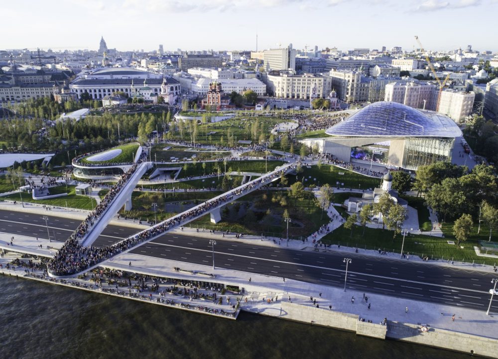 билайн увеличил скорость мобильного интернета в популярных парках Москвы на 19%