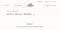 Hermés удалила все Apple Watch и ремешки со своего сайта перед презентацией 12 сентября