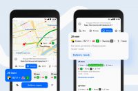 Яндекс Карты научились строить маршруты с учётом поездки на такси и метро