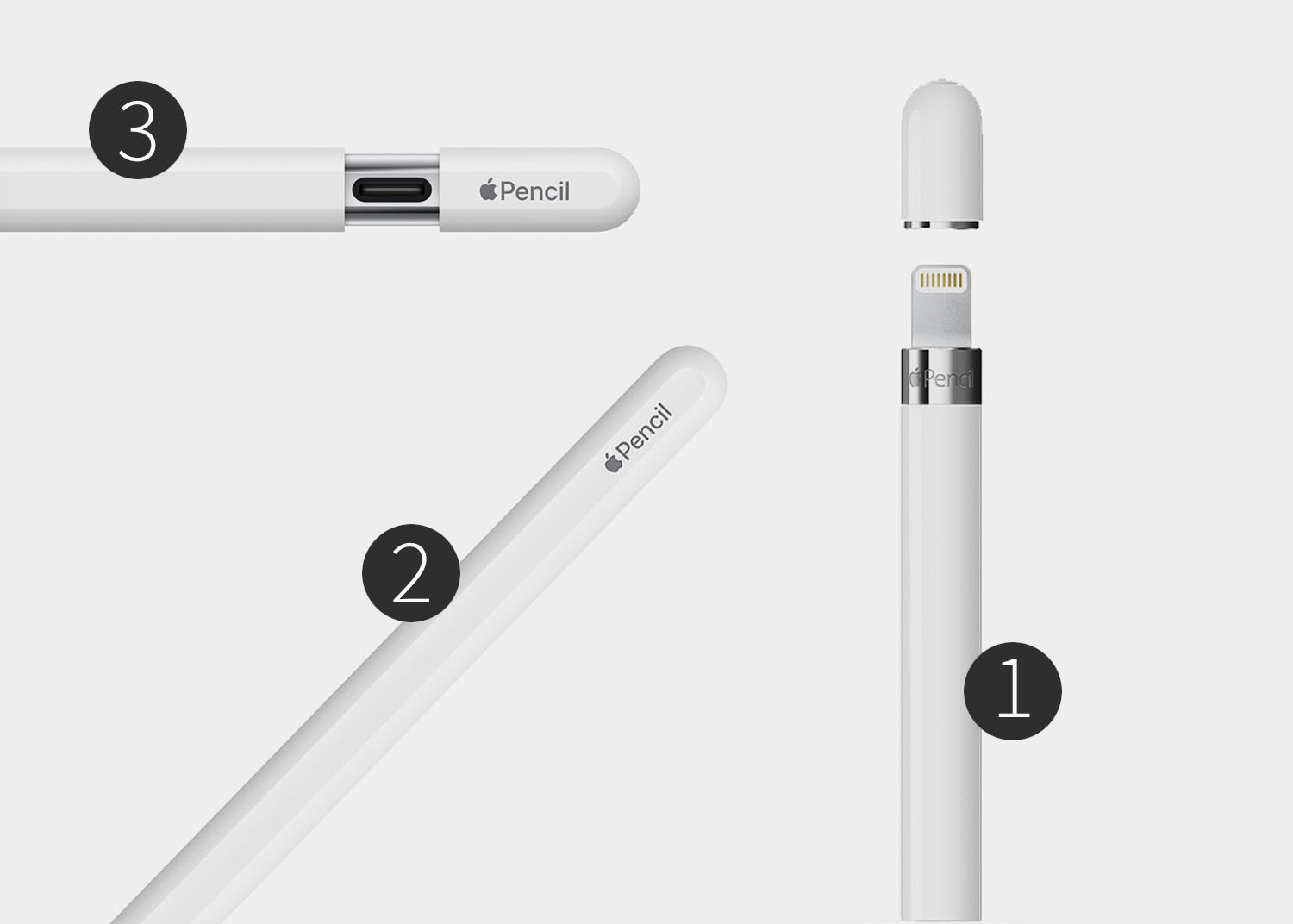Отличие разных моделей Apple Pencil