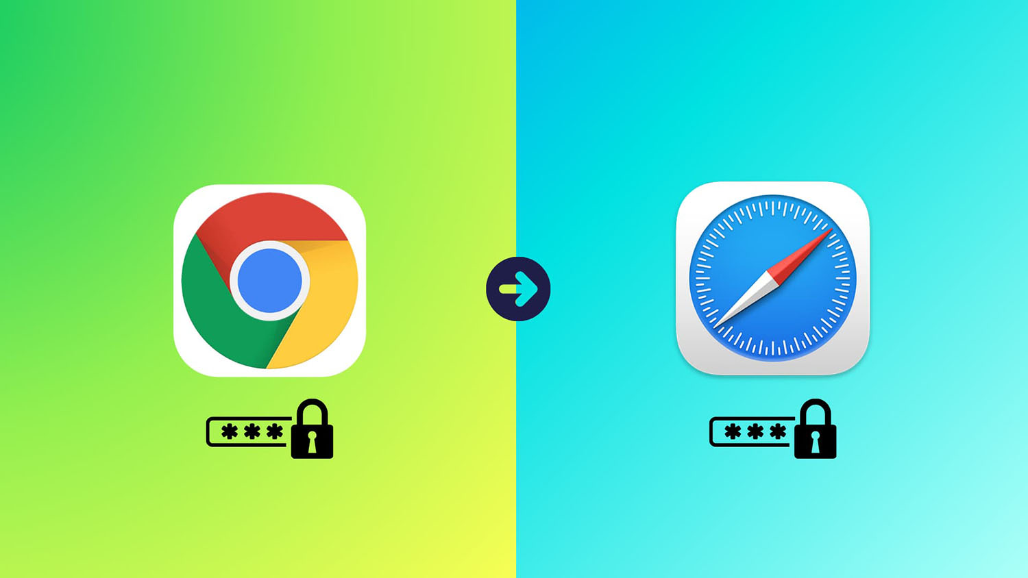 Как на iPhone и Mac перенести пароли из Google Chrome в Safari