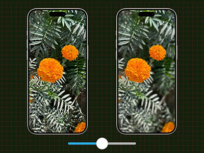 Как на iPhone отключить размытие фона в портретном фото