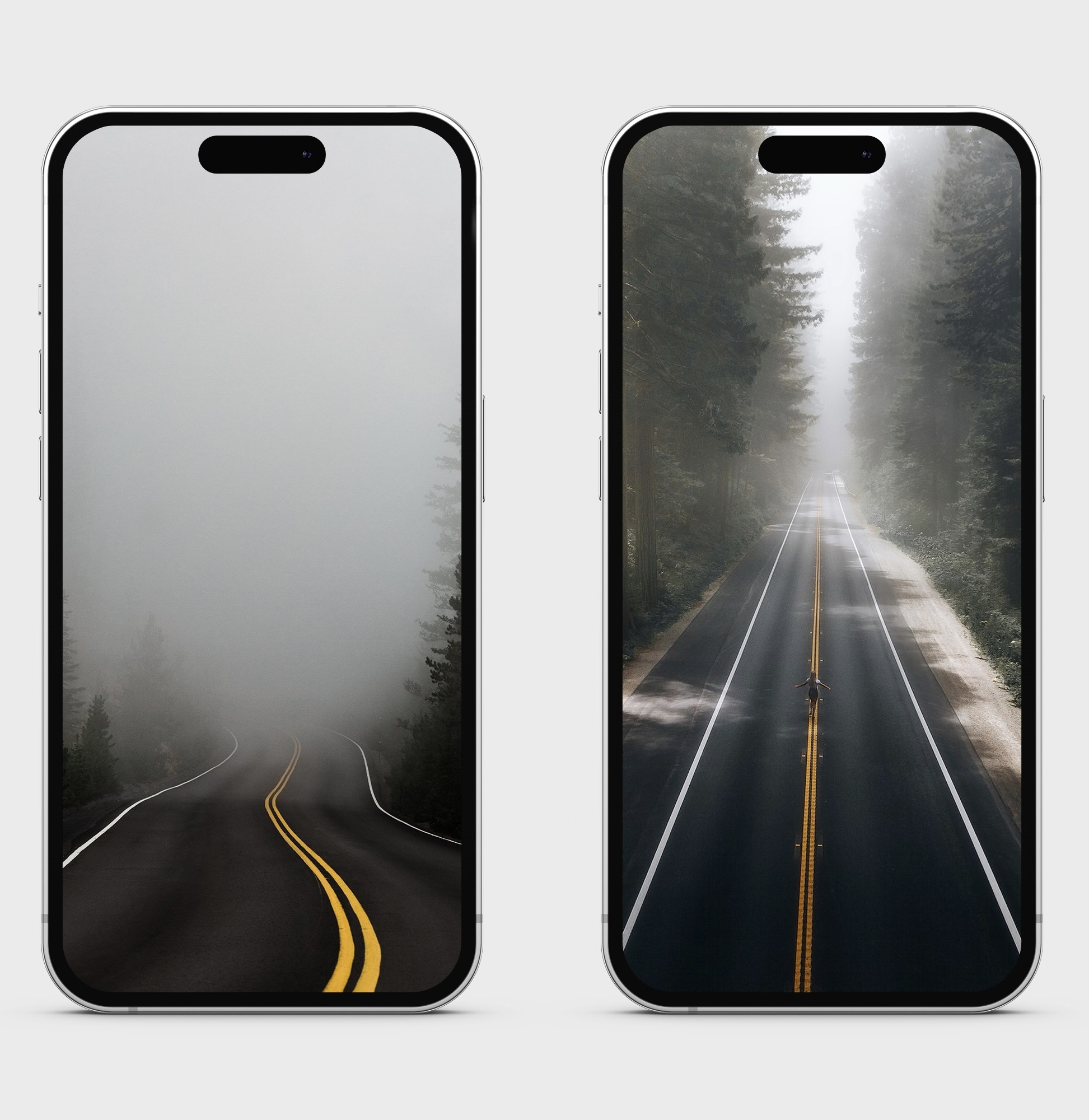 10 papéis de parede atmosféricos para iPhone com neblina