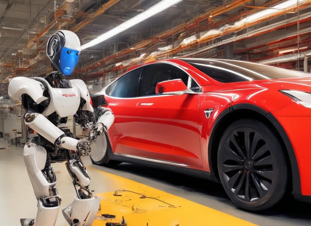 Восстание машин началось? Робот Tesla напал на инженера на заводе в Техасе