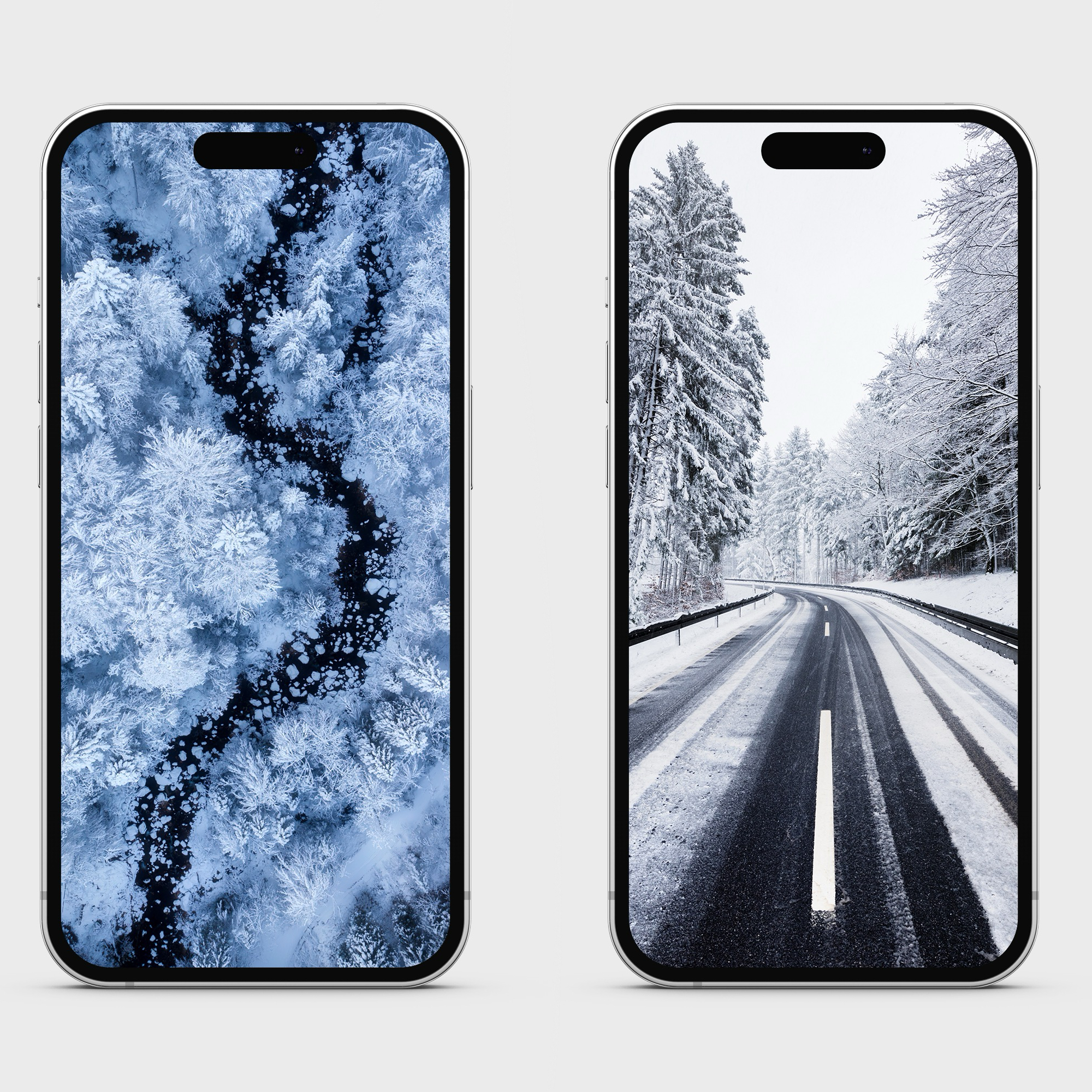10 зимних обоев для iPhone. Города и природа