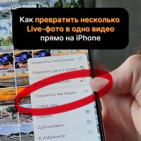 Как превратить несколько Live-фото в одно видео прямо на iPhone
