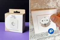 Как я встроил умную розетку Aqara Wall Outlet H2 вместо обычной. Вижу расход энергии, сплю спокойно