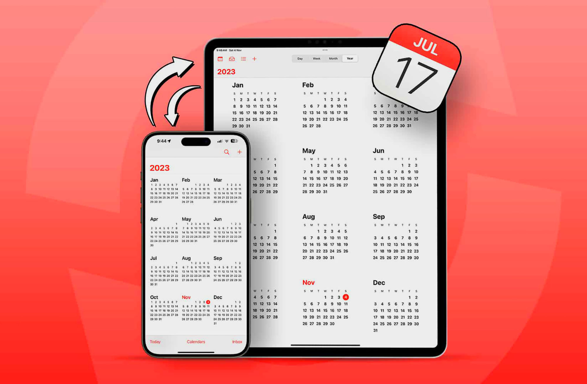 Как создать общий календарь на iPhone или iPad. Например, для семьи или  коллег на работе