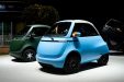 На Женевском автосалоне представили миниатюрные электромобили для каршеринга Microlino Lite. Ими можно управлять с 14 лет
