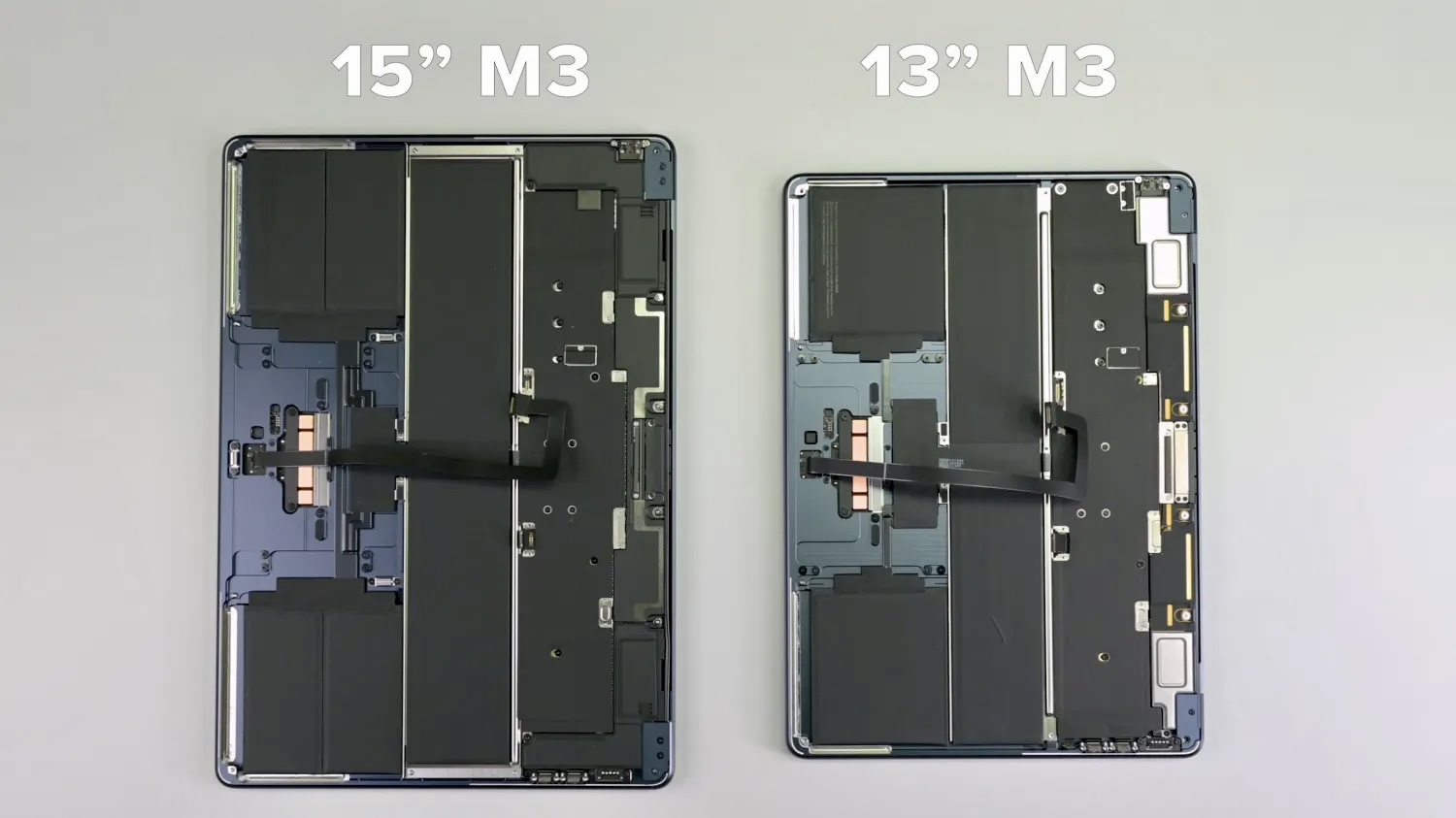 iFixit показала ключевое изменение MacBook Air с процессором M3. Теперь память разделена на два SSD