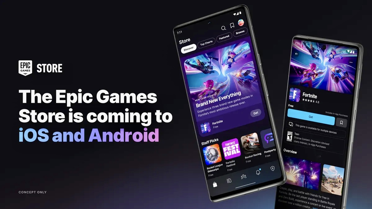 Магазин Epic Games Store выйдет на iOS до конца года