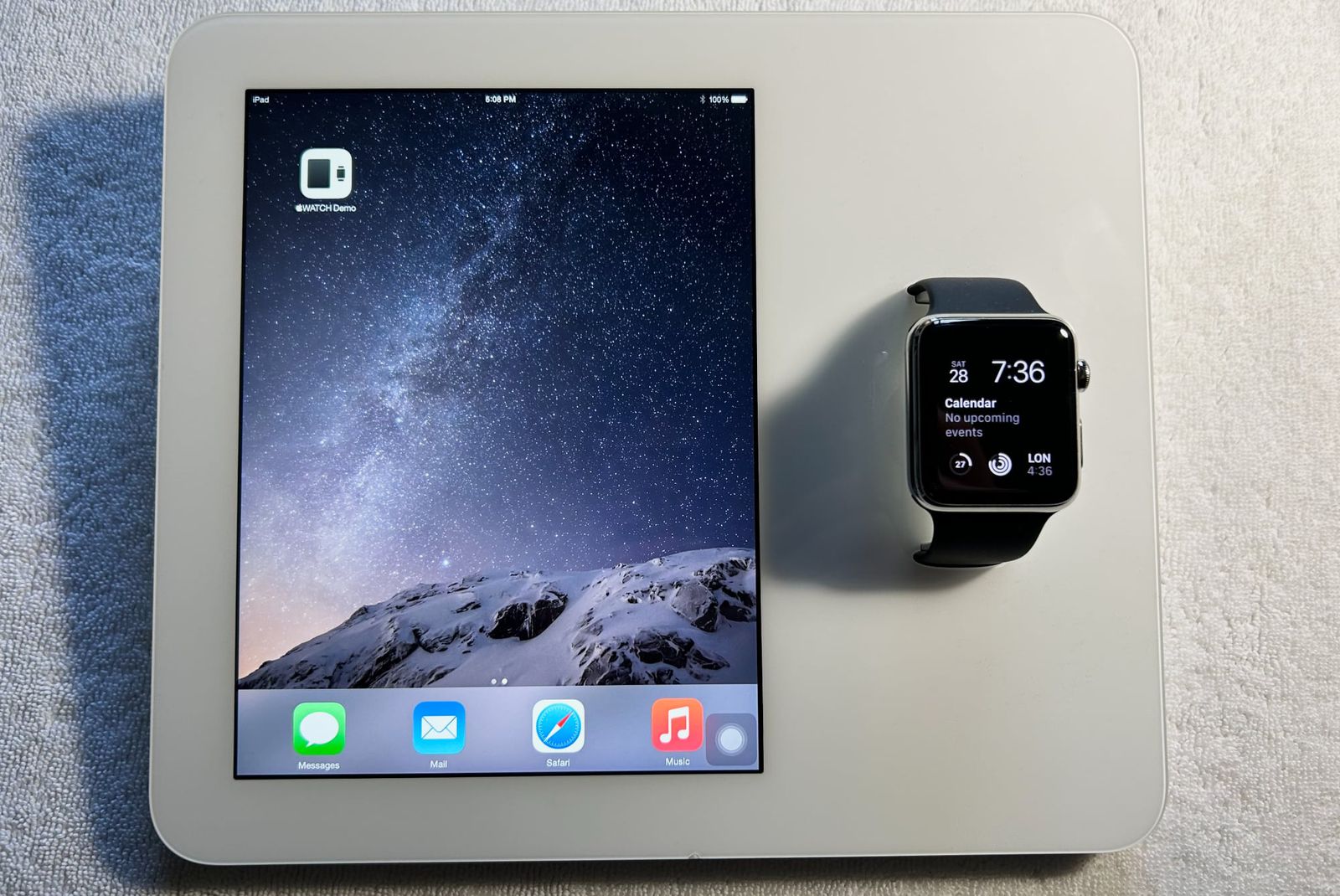 Apple watch 3 ipad hotsell