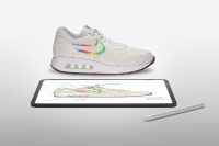 Nike выпустила для Тима Кука специальные кроссовки Air Max, дизайн которых сделали на iPad. Такие не купишь