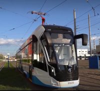 В Москве начали тестировать беспилотный трамвай. Где его искать
