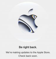 Apple Online Store закрылся на обновление. Ждем новый iPhone