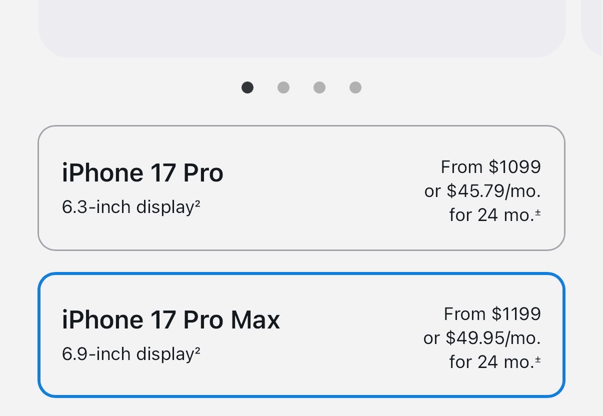 Нет, iPhone 17 Pro Max не отменили 