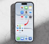 Растянул рабочий стол Айфона и все приложения поместились разом. Как на iPhone добавить виджет-папку