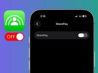 Как на iPhone отключить все функции SharePlay