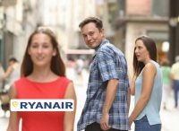 Два идиота. Илон Маск поругался с главной лоукостера Ryanair, после чего авиакомпания запустила распродажу для &laquo;идиотов в X&raquo; с ценой любого билета за &euro;16,99