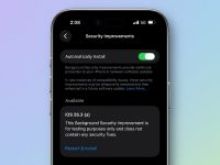 Apple тестирует новый режим фонового обновления безопасности в iOS 26.3