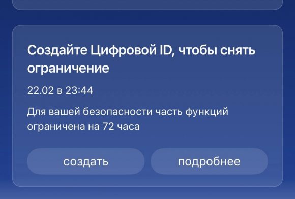 Госуслуги начали блокировать доступ на 72 часа и требовать Цифровой ID. Как зайти без него