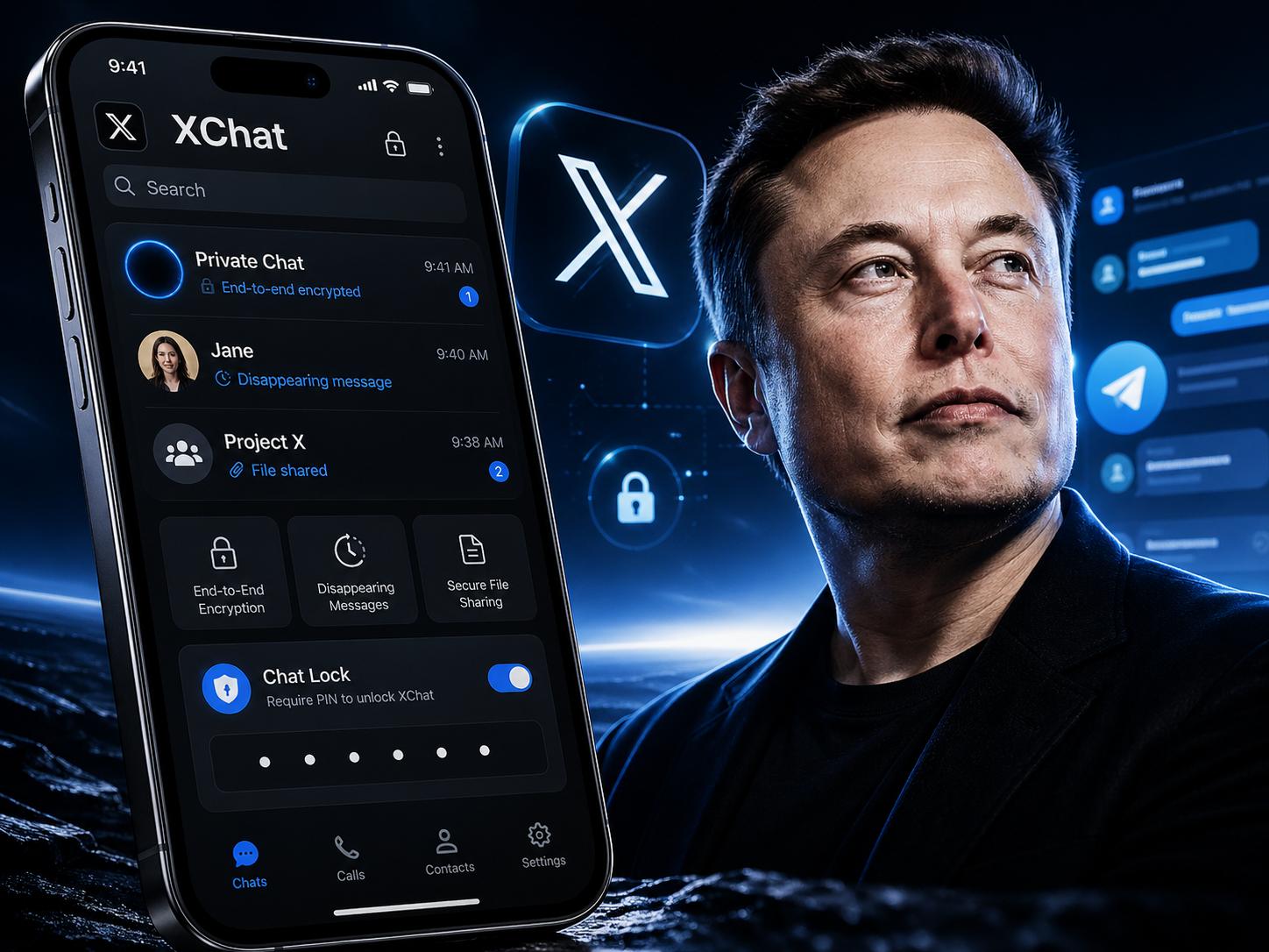 Telegram может спать спокойно. Протестировал XChat от Маска, который в России бесполезен